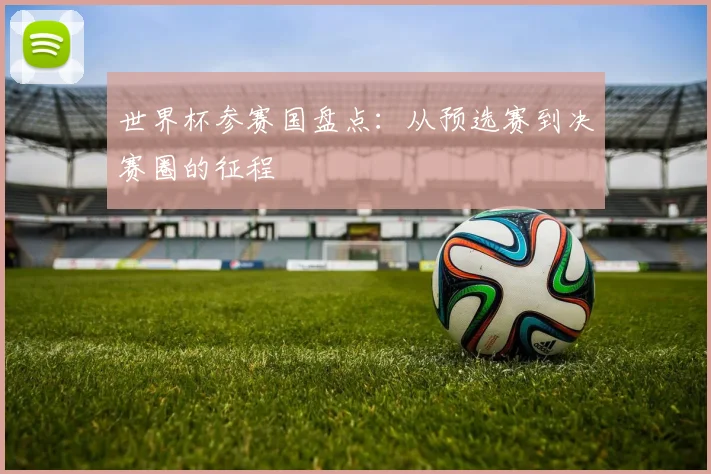 世界杯参赛国盘点:从预选赛到决赛圈的征程