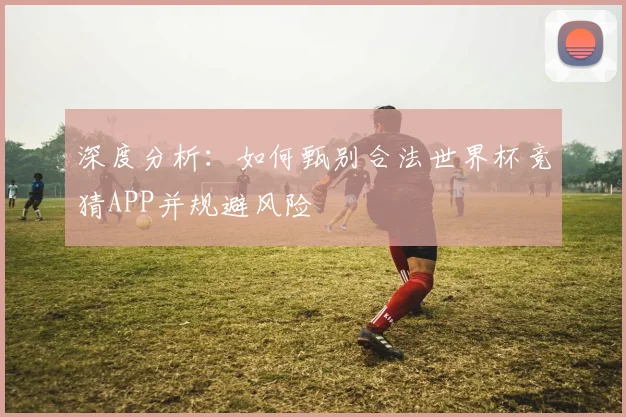 深度分析:如何甄别合法世界杯竞猜APP并规避风险